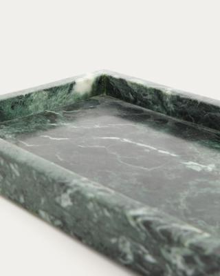 Аксессуар La Forma (ех Julia Grup) Поднос Serela из зеленого мрамора 35 x 18 см арт. 437026