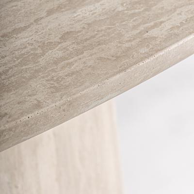 Стол Vical Обеденный стол Thiennes 220x100 из светло-коричневого травертина арт. 414906