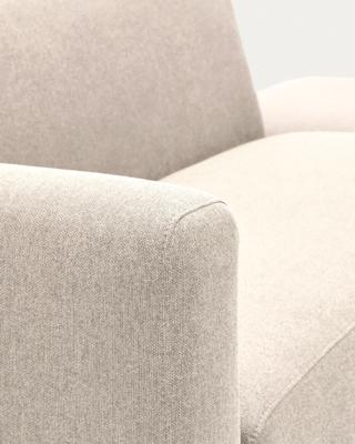Диван La Forma (ех Julia Grup) Neom 2-х местный диван со задним модулем бежевого цвета 244 см арт. 157109
