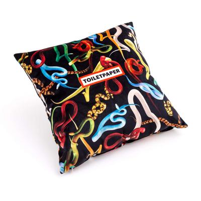 Комплект Seletti Подушка Toiletpaper Snakes арт. 02300