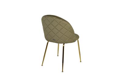 Мебель Garda Decor 30C-30177 Стул велюр хаки, мет.ножки 50*53*77см арт. 30C-30177