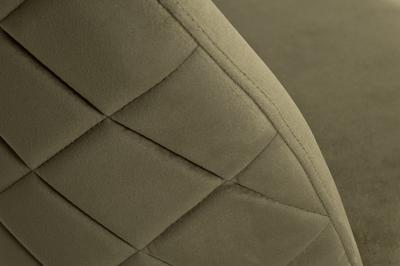 Мебель Garda Decor 30C-30177 Стул велюр хаки, мет.ножки 50*53*77см арт. 30C-30177