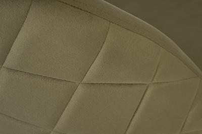 Мебель Garda Decor 30C-30177 Стул велюр хаки, мет.ножки 50*53*77см арт. 30C-30177