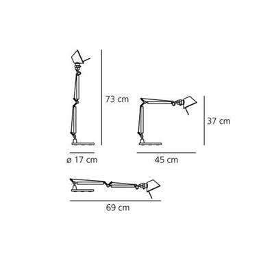 Лампа ARTEMIDE Настольная лампа A011830 арт. A011830