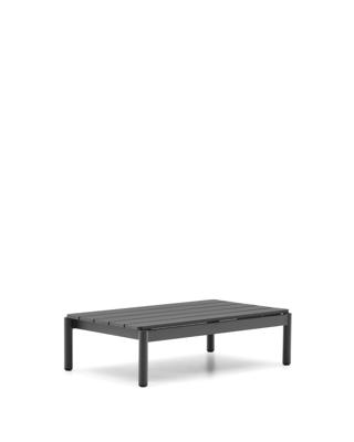 Столик La Forma (ех Julia Grup) Журнальный столик Sorells из серого алюминия 57 x 91 см арт. 251404