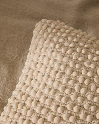 Чехол La Forma (ех Julia Grup) Чехол для подушки Mascarell из хлопка и полиэстера белого цветва 40 x 60 см арт. 261945