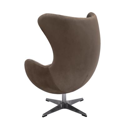 Кресло Bradexhome Кресло EGG STYLE CHAIR латте, искусственная замша FR 0647 арт. FR 0647