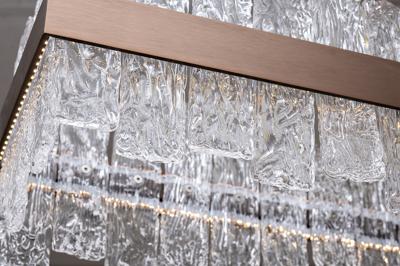 Потолочный светильник Garda Decor 162FL-60082 Люстра подвесная прямоуг. 120см арт. 162FL-60082