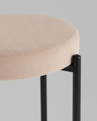 Комплект Stool Group Табурет Бриф Original велюр бежевый 4 шт. арт. УТ000042656