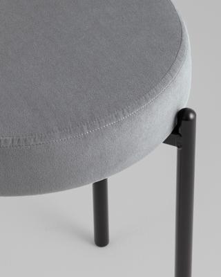 Комплект Stool Group Табурет Бриф Original велюр серый 2 шт. арт. УТ000042653