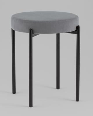 Комплект Stool Group Табурет Бриф Original велюр серый 4 шт. арт. УТ000042657