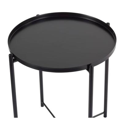 Стол Bradexhome Кофейный столик Moon 45x51см, чёрный арт. FR 0829