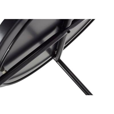 Стол Bradexhome Кофейный столик Moon 45x51см, чёрный арт. FR 0829