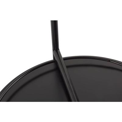 Стол Bradexhome Кофейный столик Moon 45x51см, чёрный арт. FR 0829