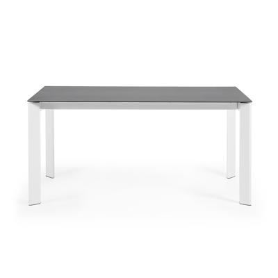Стол La Forma (ех Julia Grup) Стол Atta 160 (220) x90 белый керамический арт. 055475