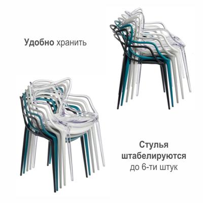 Стул Bradexhome Стул Masters прозрачный арт. FR 0704