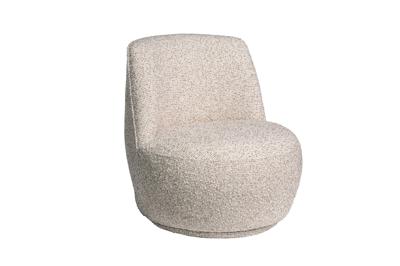 Мебель Garda Decor ZW-24057 Кресло Риволи (Rivoli) поворотное рогожка бежевый 73*75*75см арт. ZW-24057
