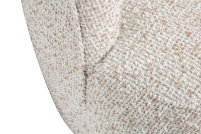 Мебель Garda Decor ZW-24057 Кресло Риволи (Rivoli) поворотное рогожка бежевый 73*75*75см арт. ZW-24057