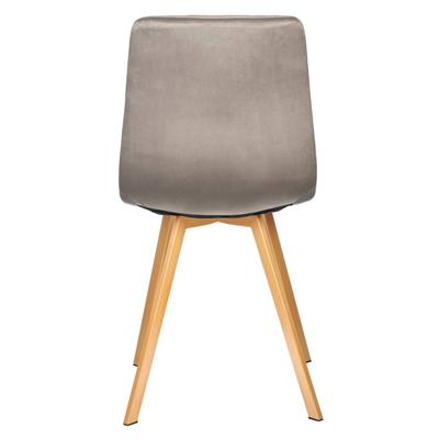 Стул Bradexhome Стул Easy латте с ножками под дерево арт. FR 0732
