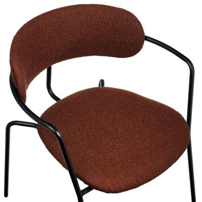 Стул Bradexhome Комплект из 2-х стульев Ant букле терракотовый арт. RF 0832P