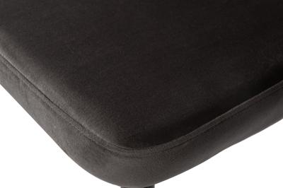 Мебель Garda Decor 30C-1232F GR Стул велюр серый 54*57*80см с ч/б спинкой арт. 30C-1232F GR