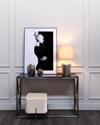 Лампа Garda Decor 22-88237 Лампа настольная плафон кремовый d30*64см арт. 22-88237