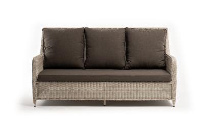 Диван 4SIS "Гляссе" диван трехместный из искусственного ротанга, цвет бежевый арт. YH-C3579W-2 biege