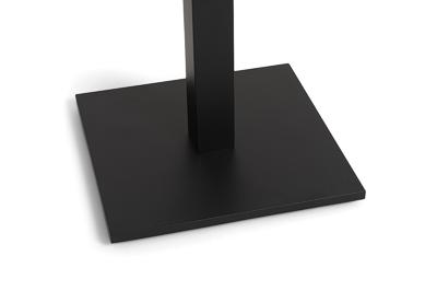 Стол 4SIS "Челси" стол из гранита квадратный 60х60см, цвет черный арт. BLACK-60-60-CHIN(MF-02)