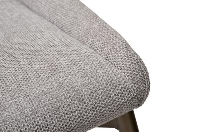 Стул барный Garda Decor 163YH-16963 Стул барный белый+бронза 45*49*101см арт. 163YH-16963
