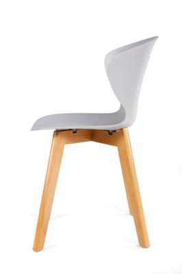 Стул Bradexhome Стул Gracia белый с деревянными ножками арт. FR 0031