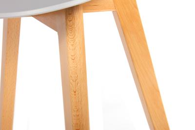 Стул Bradexhome Стул Gracia белый с деревянными ножками арт. FR 0031
