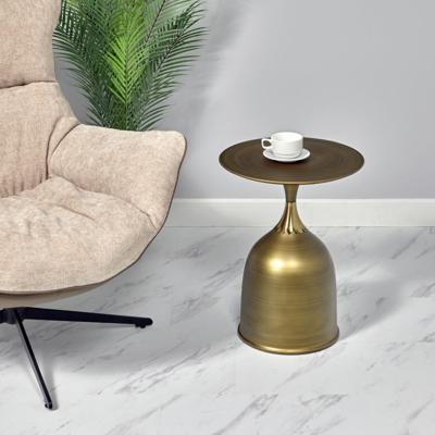 Мебель Bradexhome Кофейный столик Stupa диам.45см x 54см, латунь, металл арт. FR 1033