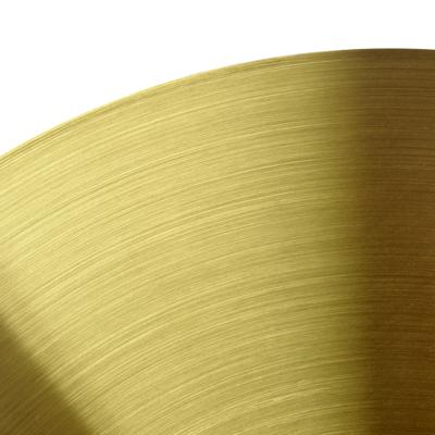 Мебель Bradexhome Кофейный столик Solid диам.40см x 58см, золотой, металл арт. FR 1039