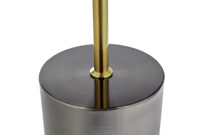 Мебель Bradexhome Кофейный столик Solid диам.40см x 58см, чёрный, металл арт. FR 1040