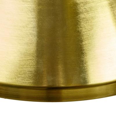Стол Bradexhome Кофейный столик Atlant диам.45см x 54см, золотой, металл, керамика арт. FR 1042