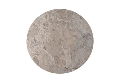Мебель Garda Decor 57EL-17011 Стол журнальный, керамика Август Серый (Augustus Gray) d90*39см арт. 57EL-17011