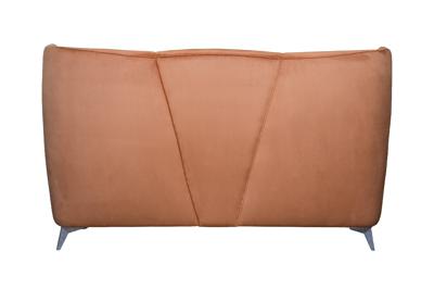 Кровать Garda Decor Кровать Сиена(Siena) без мех.велюр терракотовый Colt006-TER 199*222*116см арт. Siena-160-Colt006