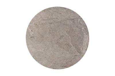 Мебель Garda Decor 57EL-17012 Стол журнальный, керамика Август Серый (Augustus Gray) d48*55см арт. 57EL-17012