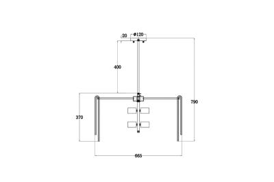 Потолочный светильник Garda Decor 20MD3449-6 Светильник потолочный d66*35см арт. 20MD3449-6