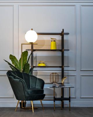 Торшер Garda Decor K2GF-825BR Торшер 38*38*185см арт. K2GF-825BR