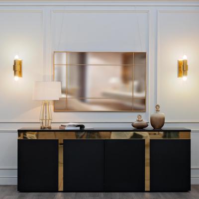 Зеркало Garda Decor KFG047 Зеркало в металлич. раме цвет золото 90*140см арт. KFG047