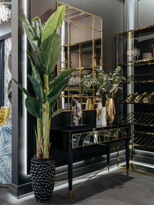 Зеркало Garda Decor KFG047 Зеркало в металлич. раме цвет золото 90*140см арт. KFG047