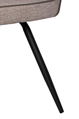 Мебель Garda Decor 30C-DX-1913 BGE Стул серая рогожка 57*66*85 см, спинка экокожа арт. 30C-DX-1913 BGE