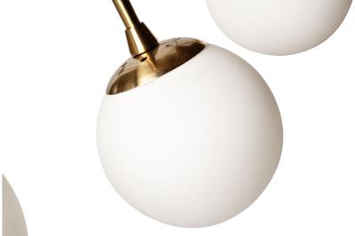 Потолочный светильник Garda Decor 92EL-YG20082-8P Лампа потолочная латунь,стекло молоч.d.80*h.51см арт. 92EL-YG20082-8P