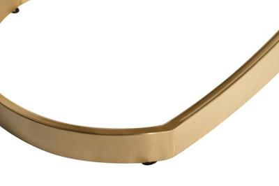 Консоль Garda Decor 19-OA-6431 Консоль со стекл. столешницей под мрамор 129*40*85см арт. 19-OA-6431