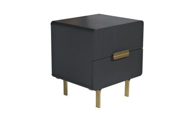 Мебель Garda Decor 40AD-CB0005A Тумбочка серая 50*41,5*56 см арт. 40AD-CB0005A