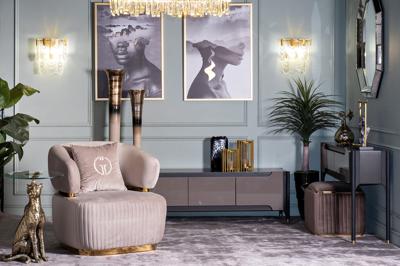 Подарок Garda Decor 89VOR-MYSTIQUE2 Холст "Мистика-2" 100х70 см, золотая поталь. арт. 89VOR-MYSTIQUE2