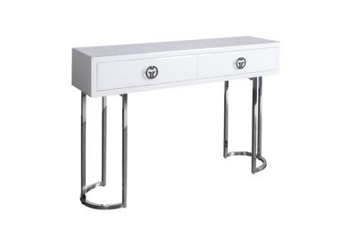 Мебель Garda Decor KFG16702 Консоль GD 2 ящика белая 120*30*78см арт. KFG16702