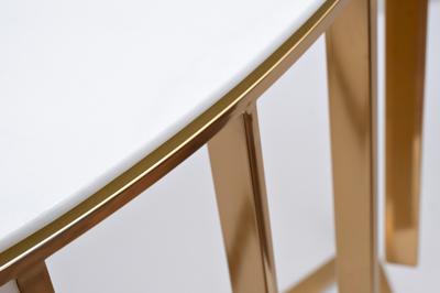 Консоль Garda Decor GY-00003 Консоль мрам.стекло/золото 120*40*80см арт. GY-00003