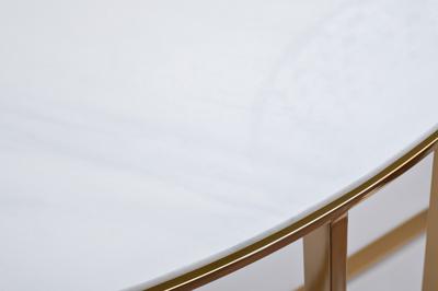 Консоль Garda Decor GY-00003 Консоль мрам.стекло/золото 120*40*80см арт. GY-00003